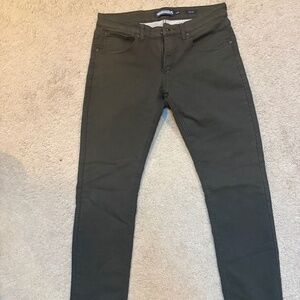 Friendly Blues Jeans 32x32 Dark Olive Slim